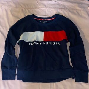 Tommy Hilfiger Sport Navy Sweatshirt Small